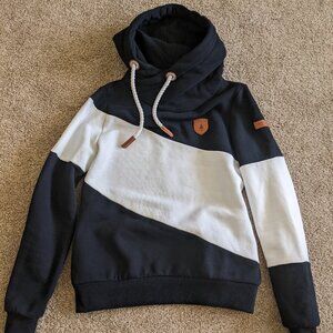 Wanakome Selene Black Colorblock Hoodie